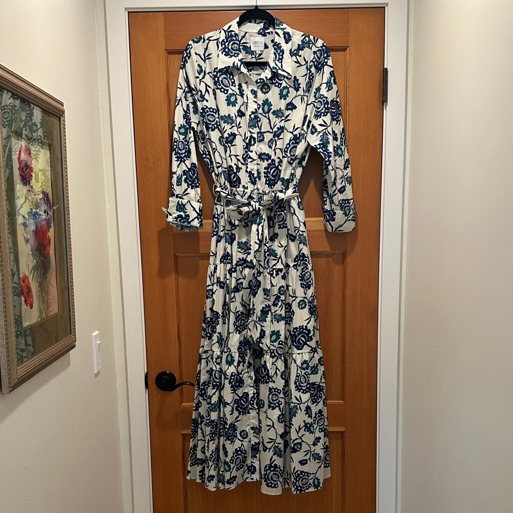Misa Los Angeles Alberta Midi Shirtdress